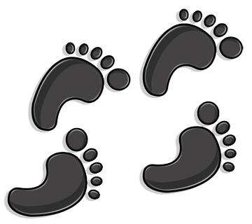 footprints